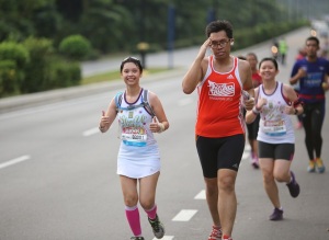 I ran my first Half Marathon with my best friends during this year's International Women's Day. Best. Experience. Ever! Photo Credit: Kelvin Tan 